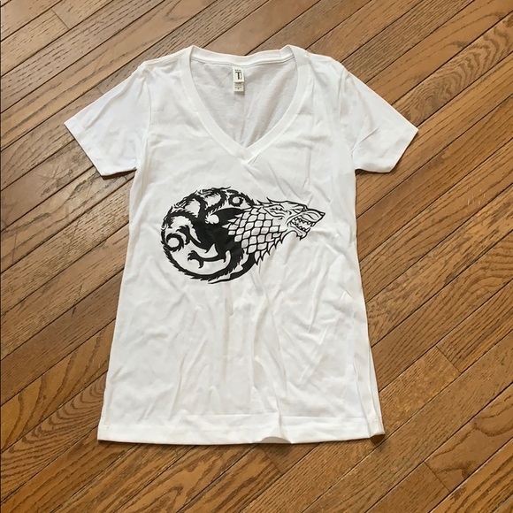 Game of Thrones Tops - Game of Thrones T-Shirt Targaryen & Stark